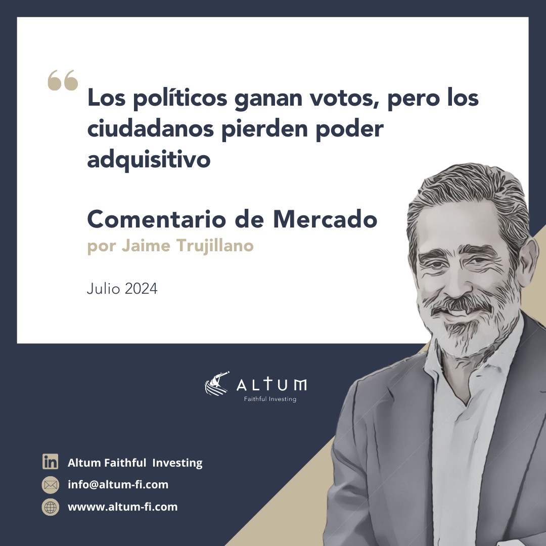 Lee más sobre el artículo Comentario de mercado Julio